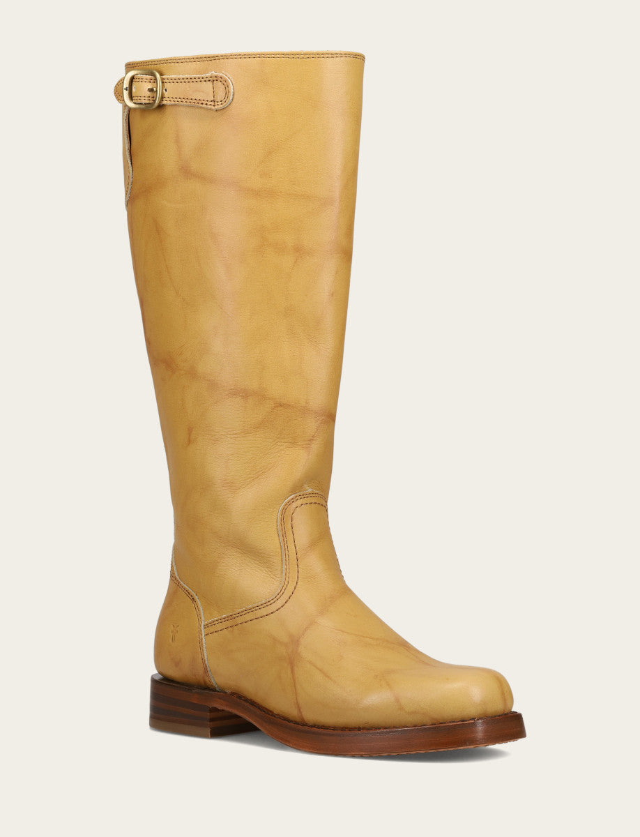 Women's Banana Campus Low Heel Tall Riding Wide Calf Boot