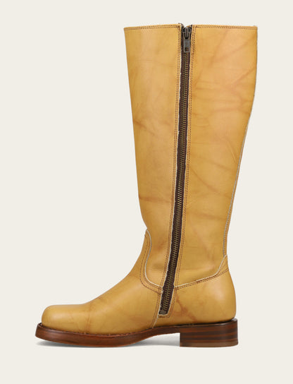 Women's Banana Campus Low Heel Tall Riding Wide Calf Boot