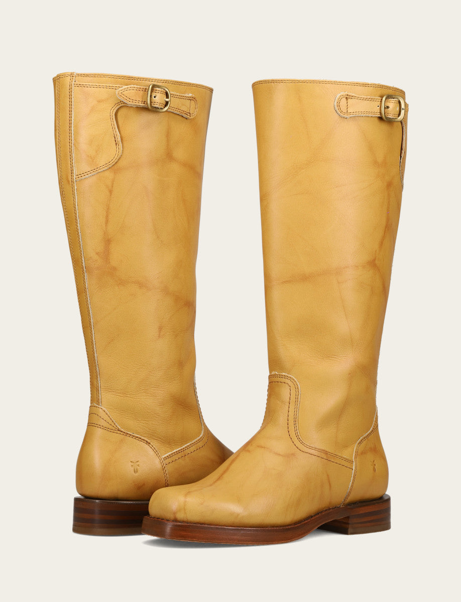 Women's Banana Campus Low Heel Tall Riding Wide Calf Boot