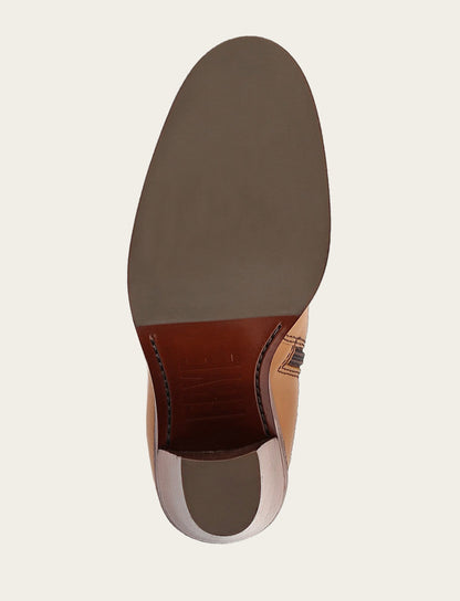 Women’s Caramel Corinne Deco Stitch Tall Boots