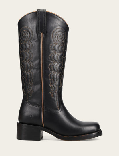 Women's Black Campus Deco Stitch Boot