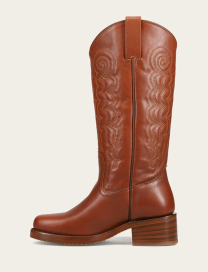 Women's Walnut Campus Deco Stitch Boot