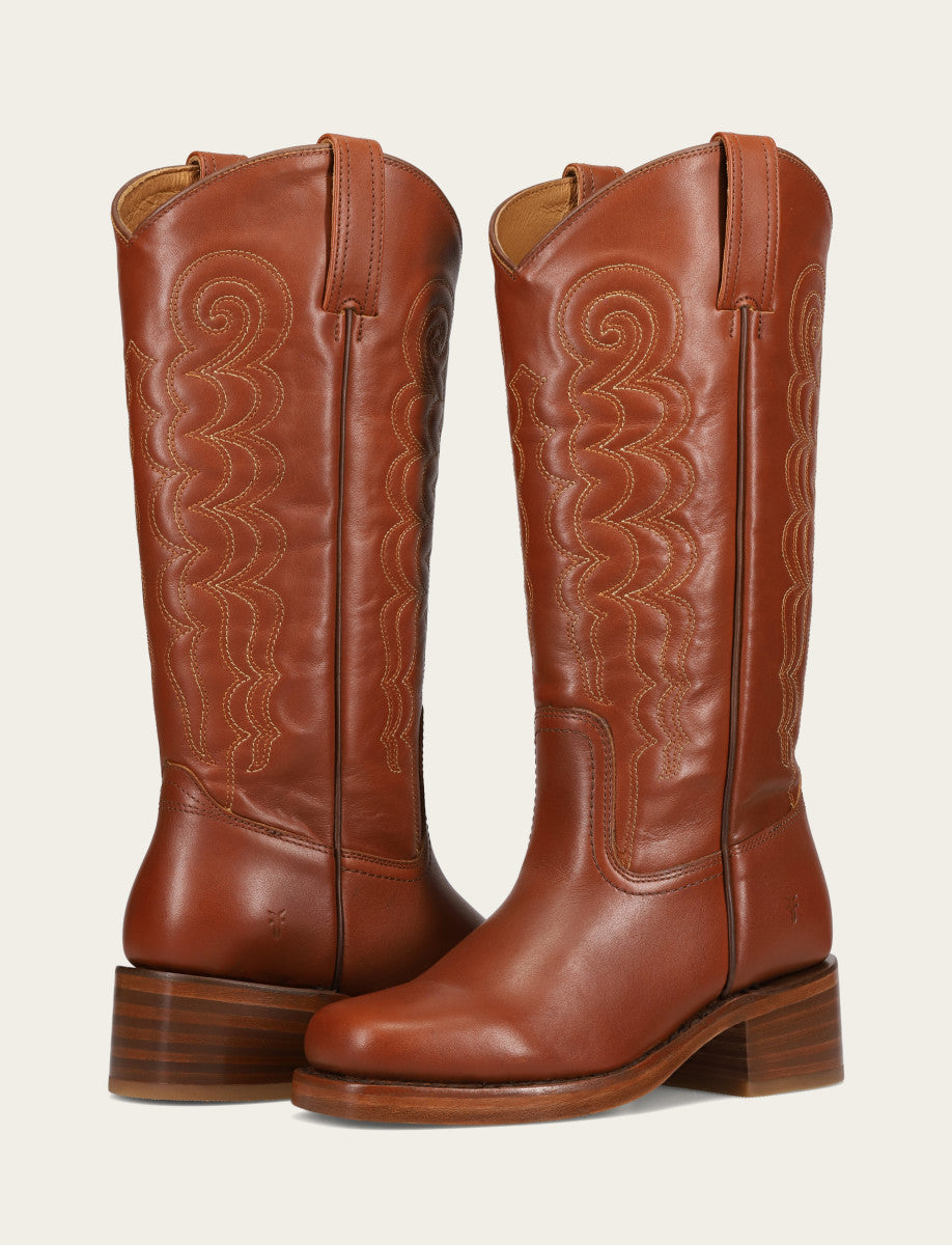 Women's Walnut Campus Deco Stitch Boot