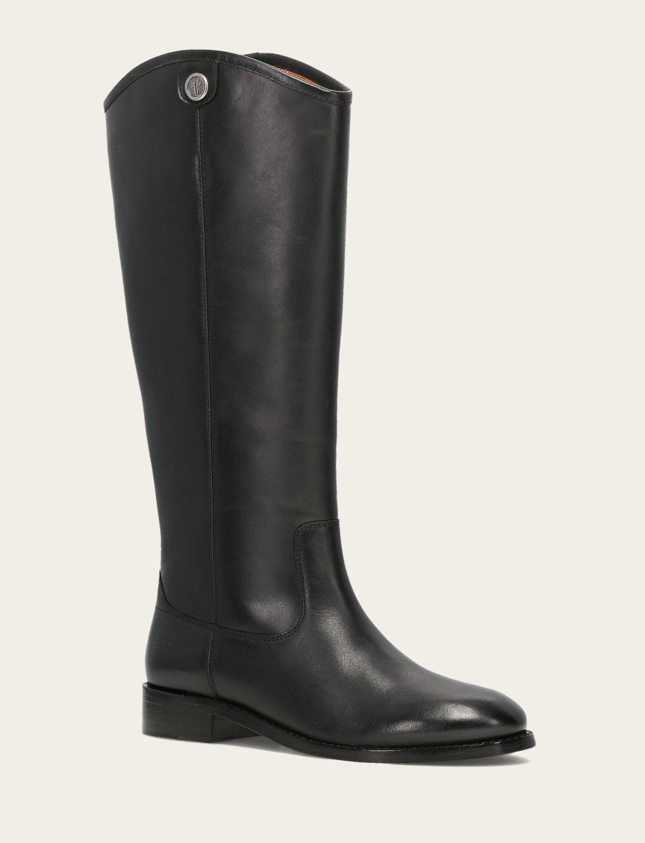 Women’s Black Wide Calf Melissa Button 2 Tall Boots | Frye