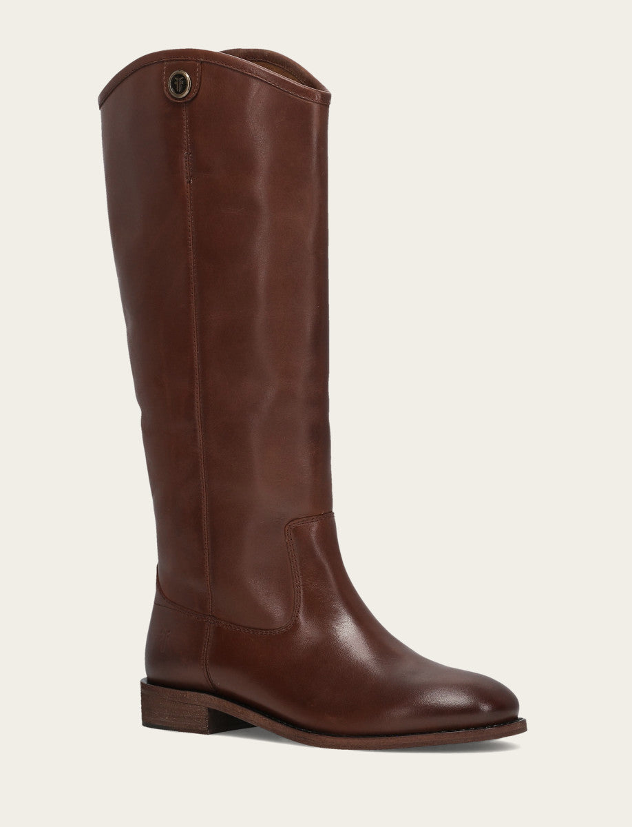 Women’s Cognac Wide Calf Melissa Button 2 Tall Boots | Frye