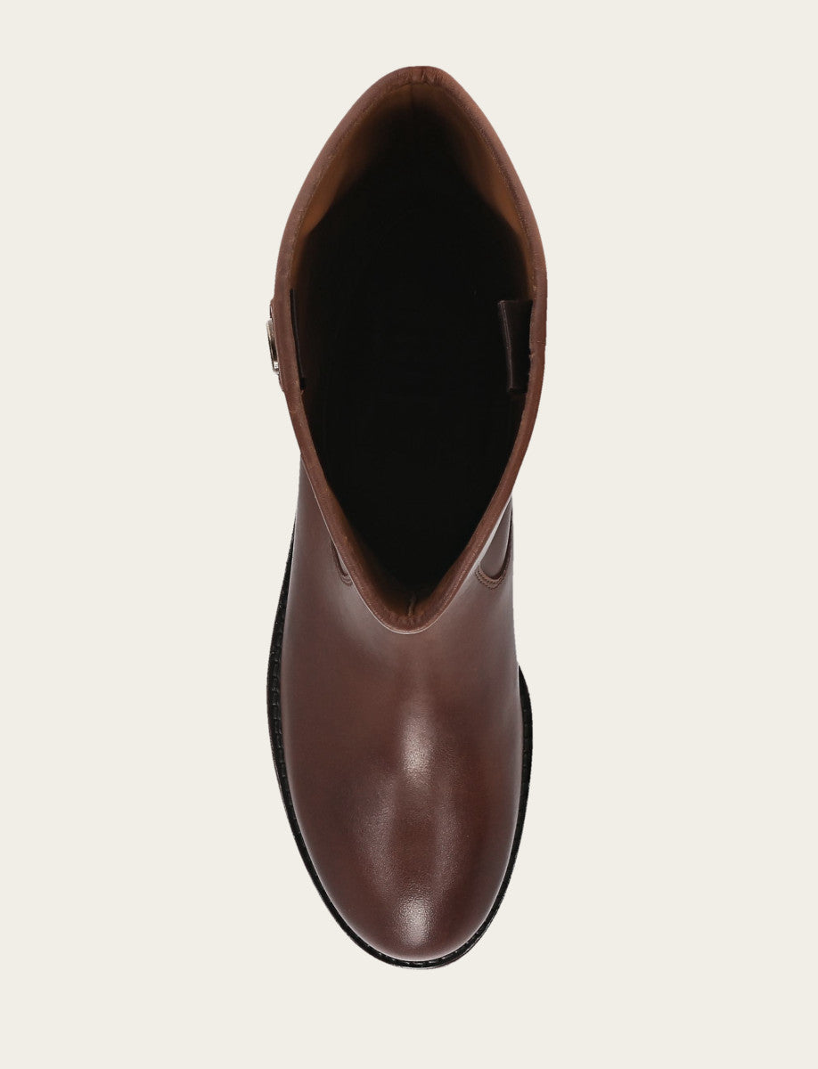 Women’s Cognac Wide Calf Melissa Button 2 Tall Boots | Frye
