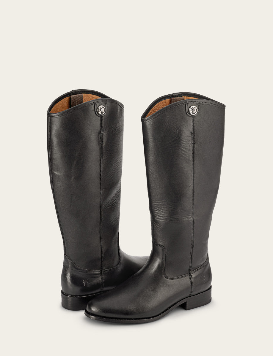 Women's Black Melissa Button 2 Boots
