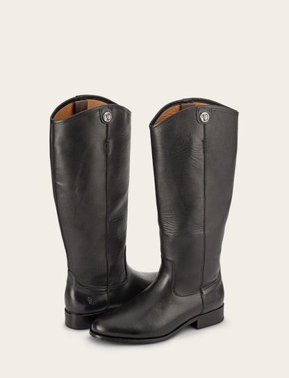 Women's Black Melissa Button 2 Boots
