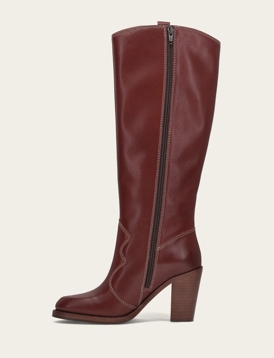 Women's Cranberry Corinne Tall Deco Stitch Boot