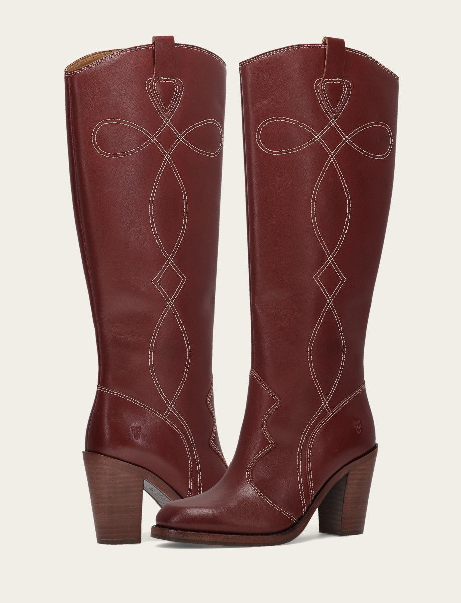 Women's Cranberry Corinne Tall Deco Stitch Boot