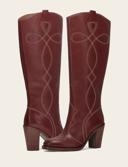 Women's Cranberry Corinne Tall Deco Stitch Boot