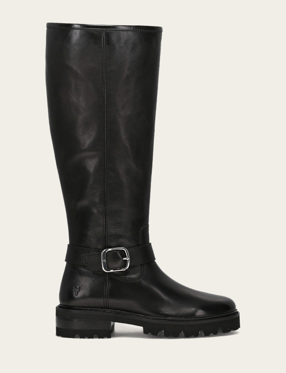 Women's Black Olivia Buckle Tall Boot