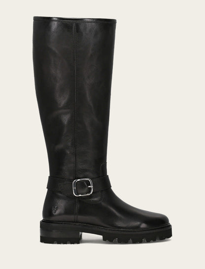 Women's Black Olivia Buckle Tall Boot