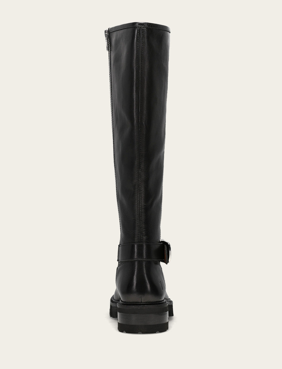 Women's Black Olivia Buckle Tall Boot