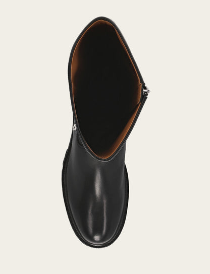 Women's Black Olivia Buckle Tall Boot