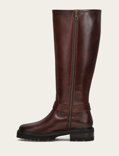 Women's Bourbon Olivia Buckle Tall Boot