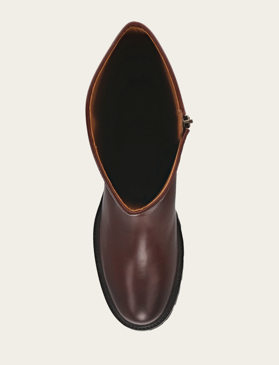 Women's Bourbon Olivia Buckle Tall Boot