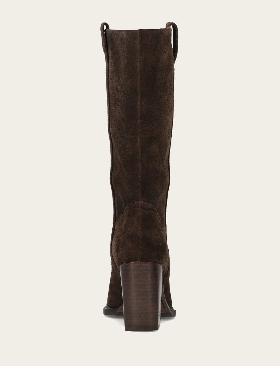 Women's Dark Brown Alex Slouchy Mid Boot