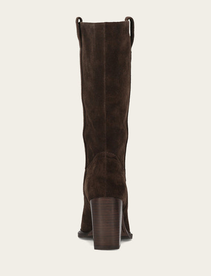 Women's Dark Brown Alex Slouchy Mid Boot