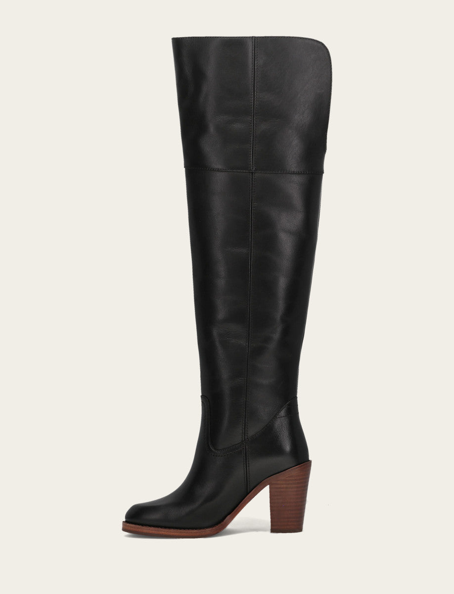 Women's Black Corinne Over The Knee Boot