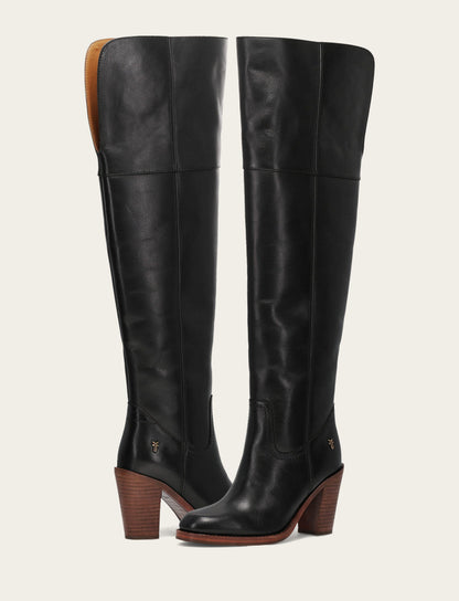 Women's Black Corinne Over The Knee Boot