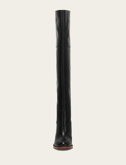 Women's Black Corinne Over The Knee Boot