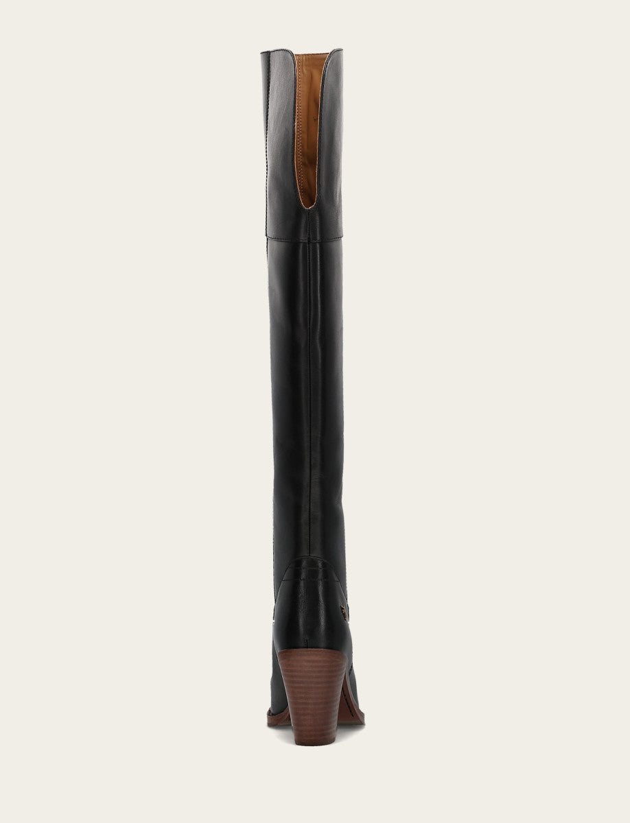 Women's Black Corinne Over The Knee Boot