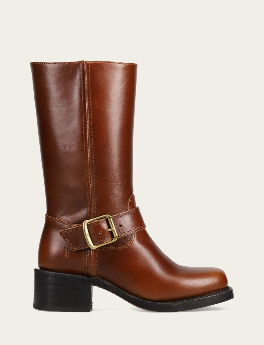Women's Saddle Campus Buckle Boot