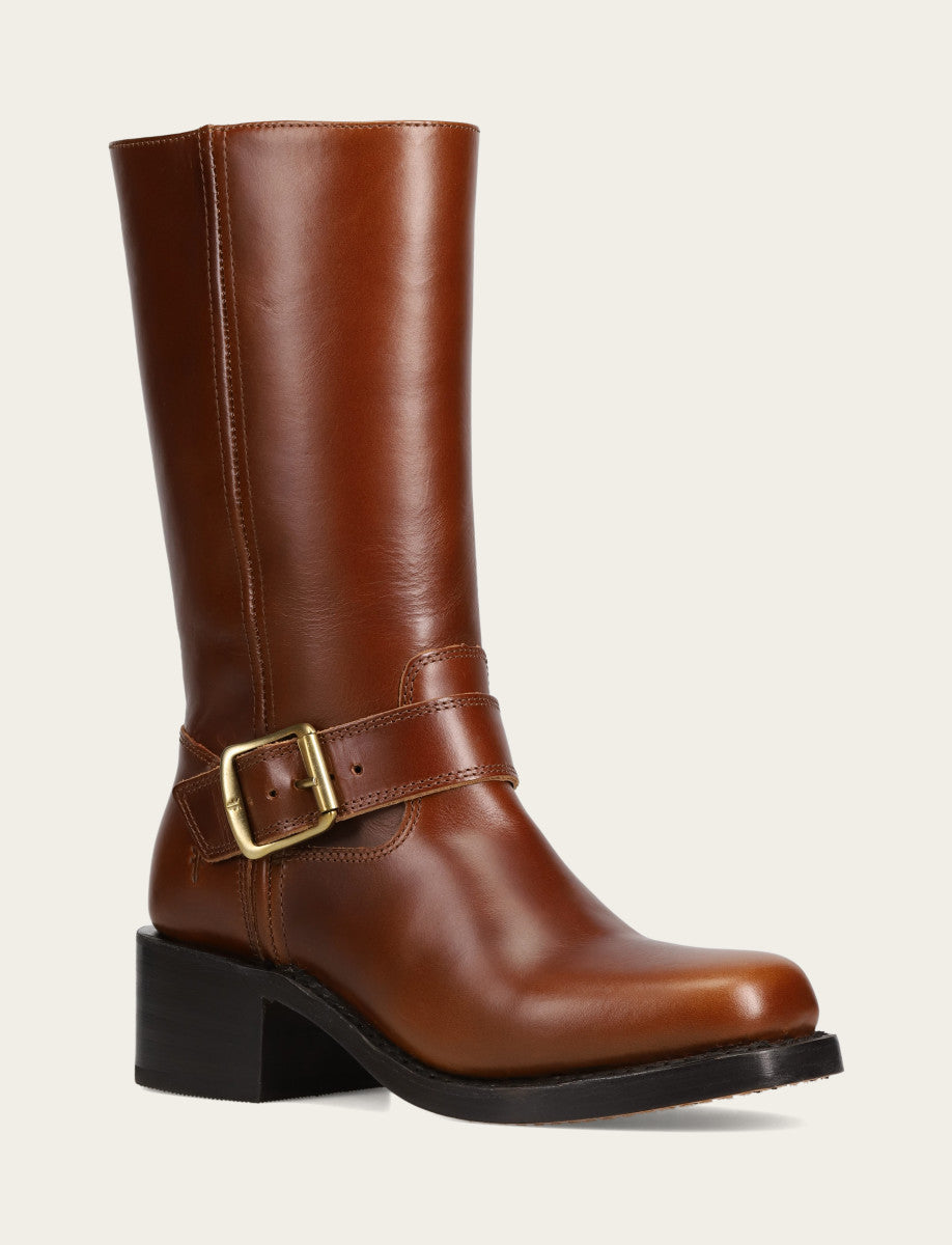 Women's Saddle Campus Buckle Boot