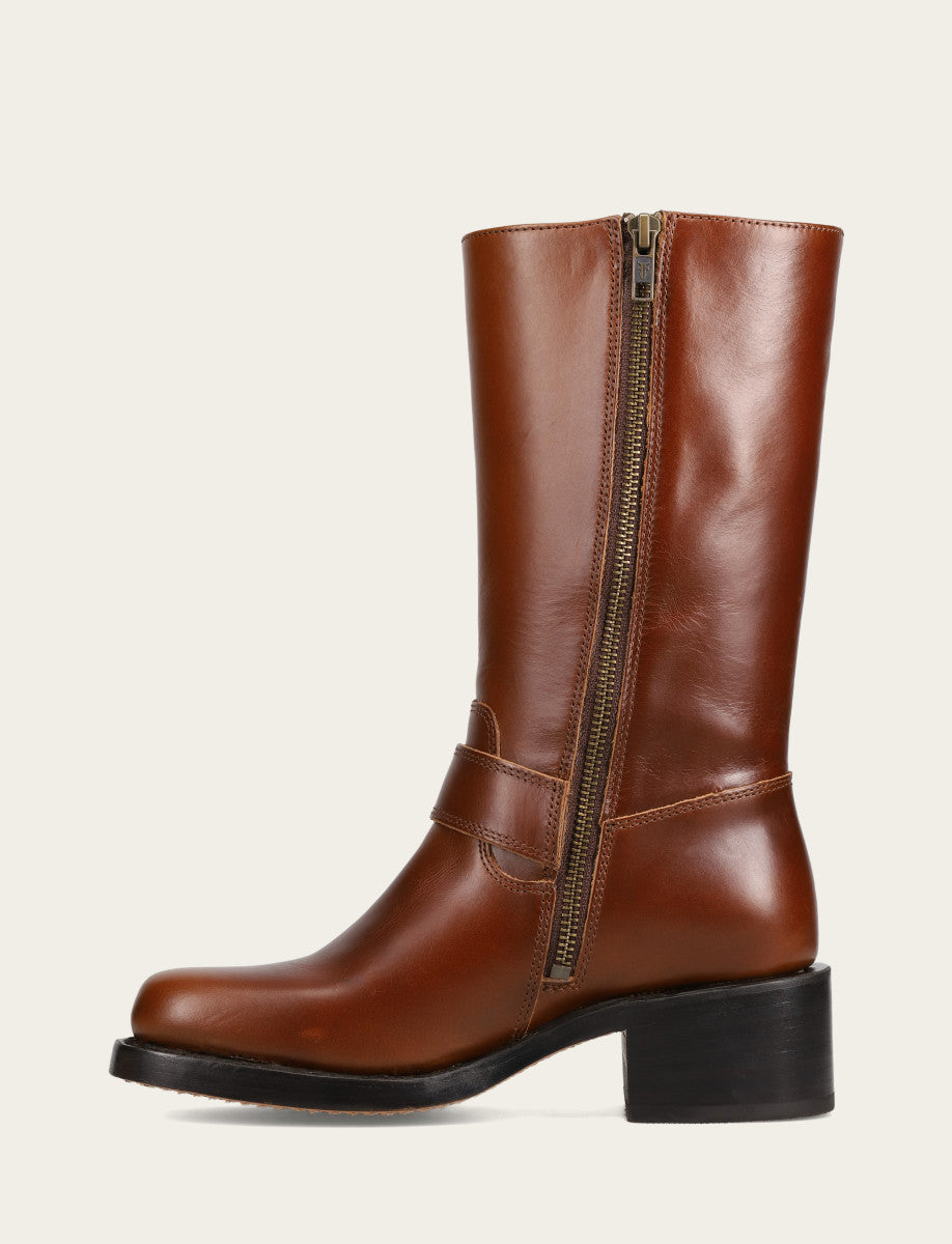 Women's Saddle Campus Buckle Boot