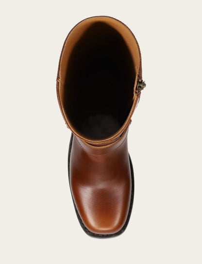 Women's Saddle Campus Buckle Boot