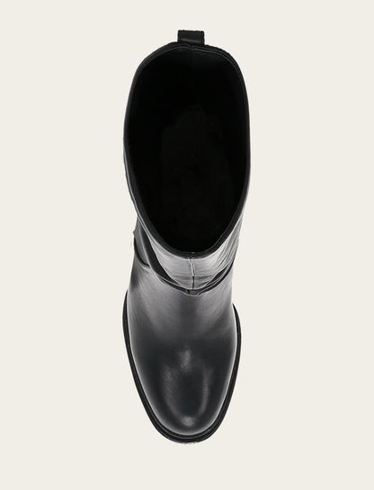 Black Alex Softy Tall Wide Calf Boot