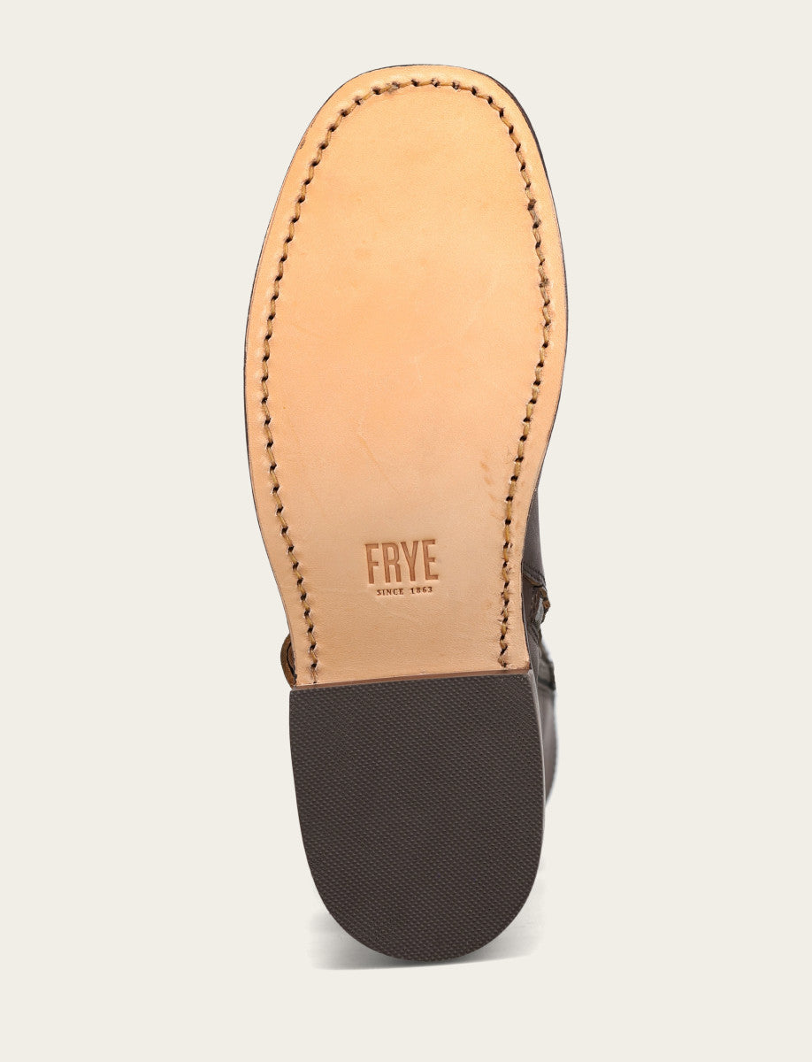 Women's Dark Brown Campus Buckle Boot