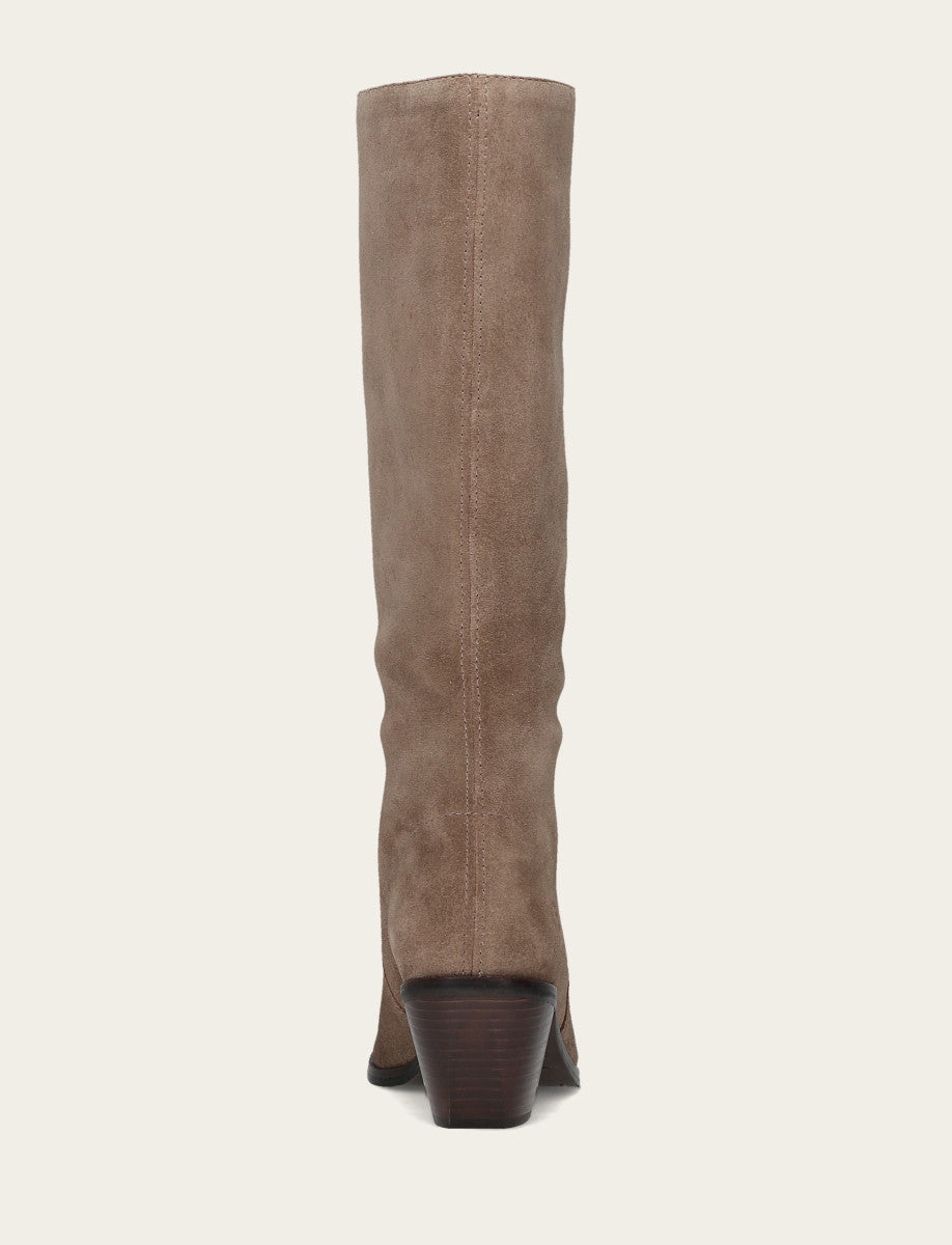 Women's Dark Taupe Sara Slouchy Boot