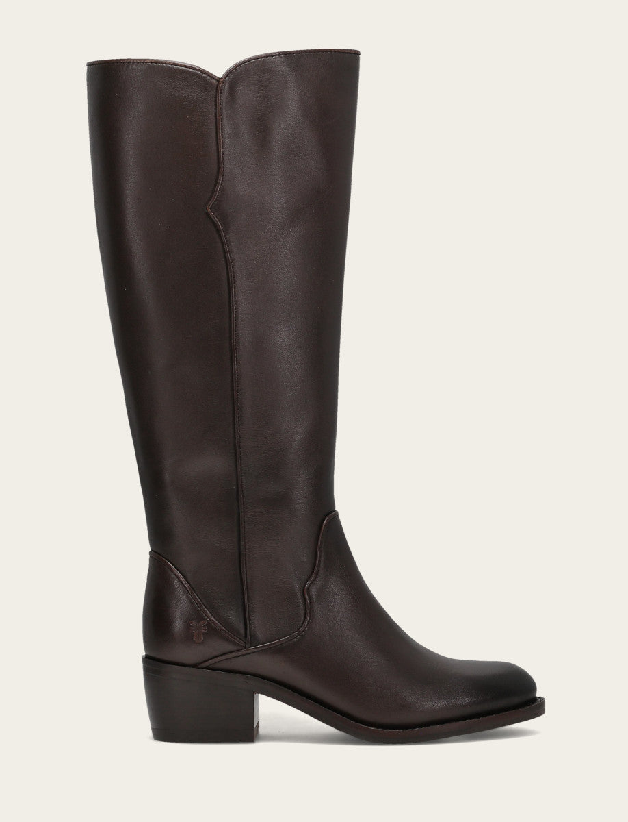 Women's Dark Brown Carson 2 Piping Tall Boot