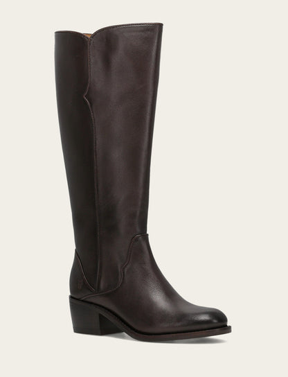 Women's Dark Brown Carson 2 Piping Tall Boot