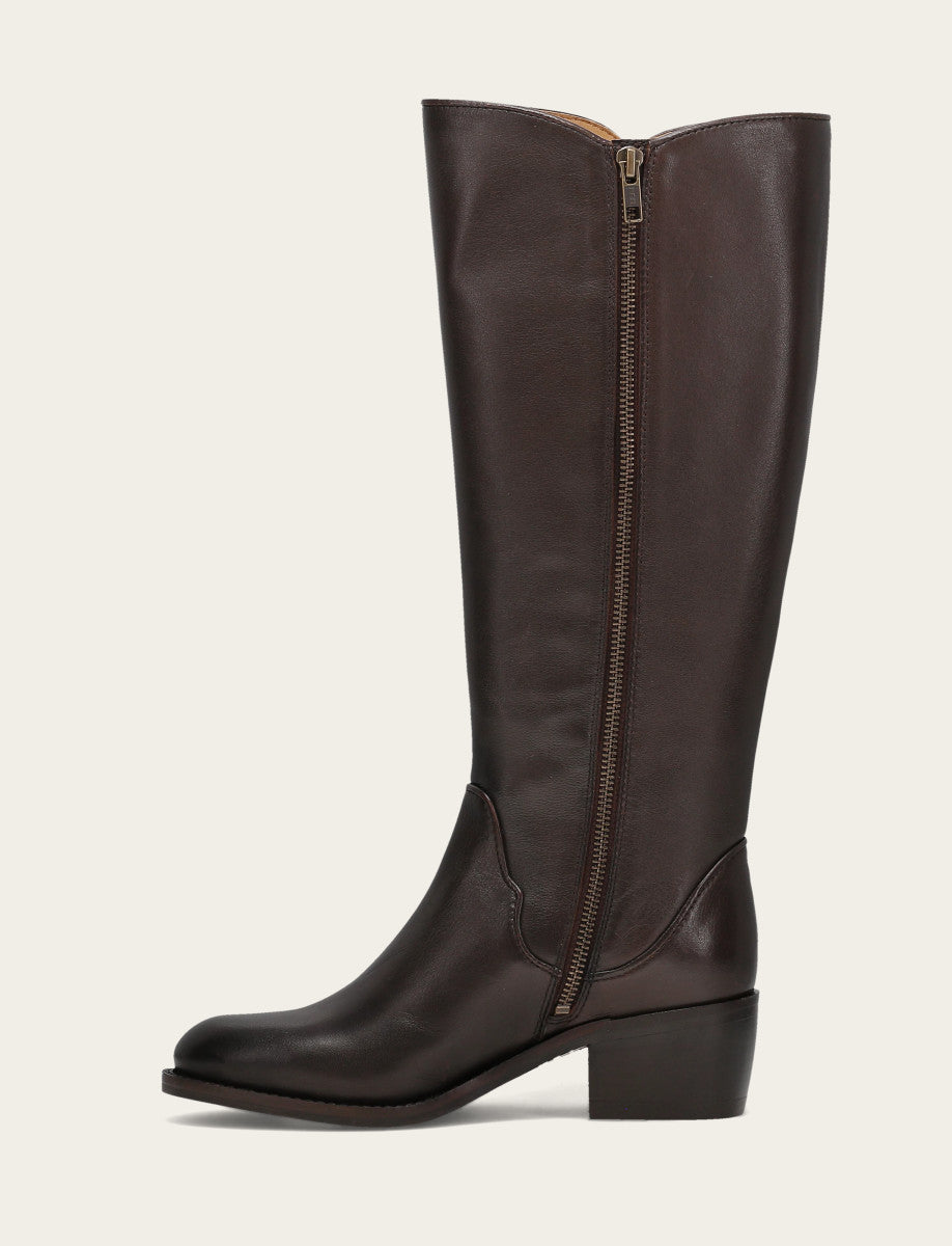Women's Dark Brown Carson 2 Piping Tall Boot