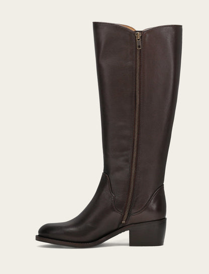 Women's Dark Brown Carson 2 Piping Tall Boot