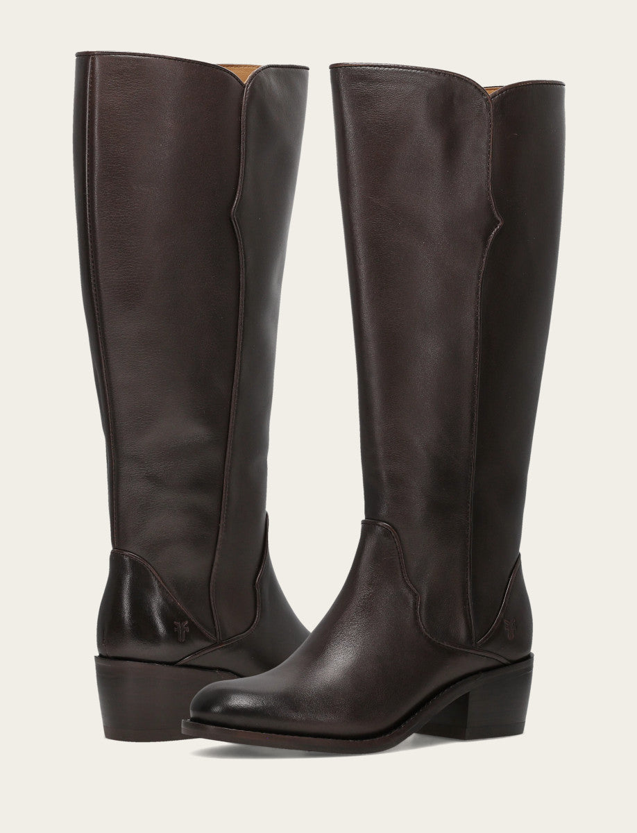 Women's Dark Brown Carson 2 Piping Tall Boot