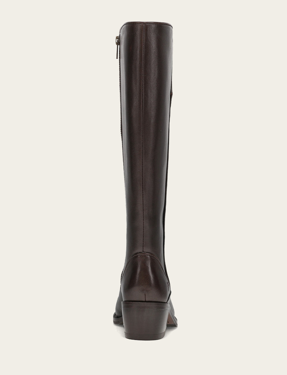 Women's Dark Brown Carson 2 Piping Tall Boot