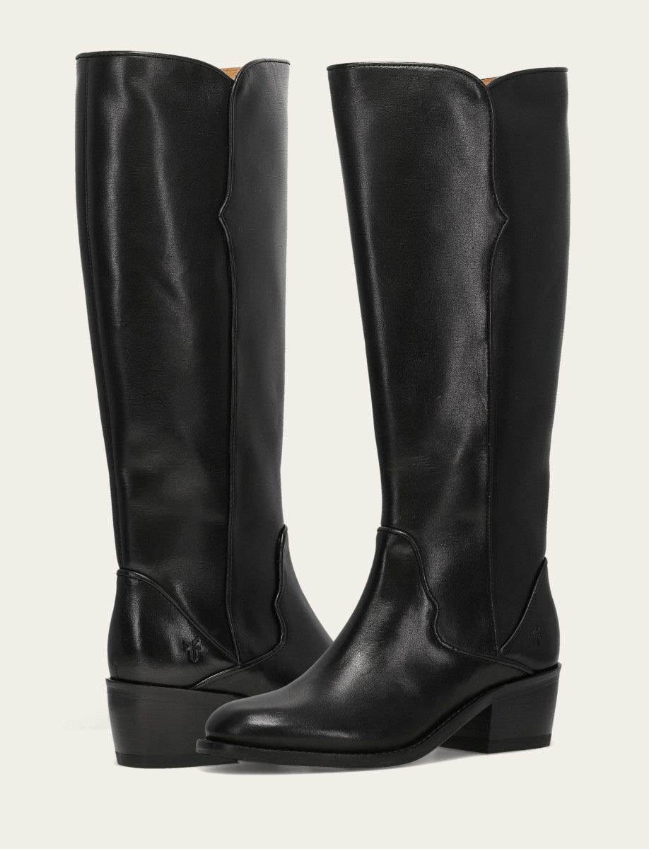 Women's Black Carson 2 Piping Tall Boot