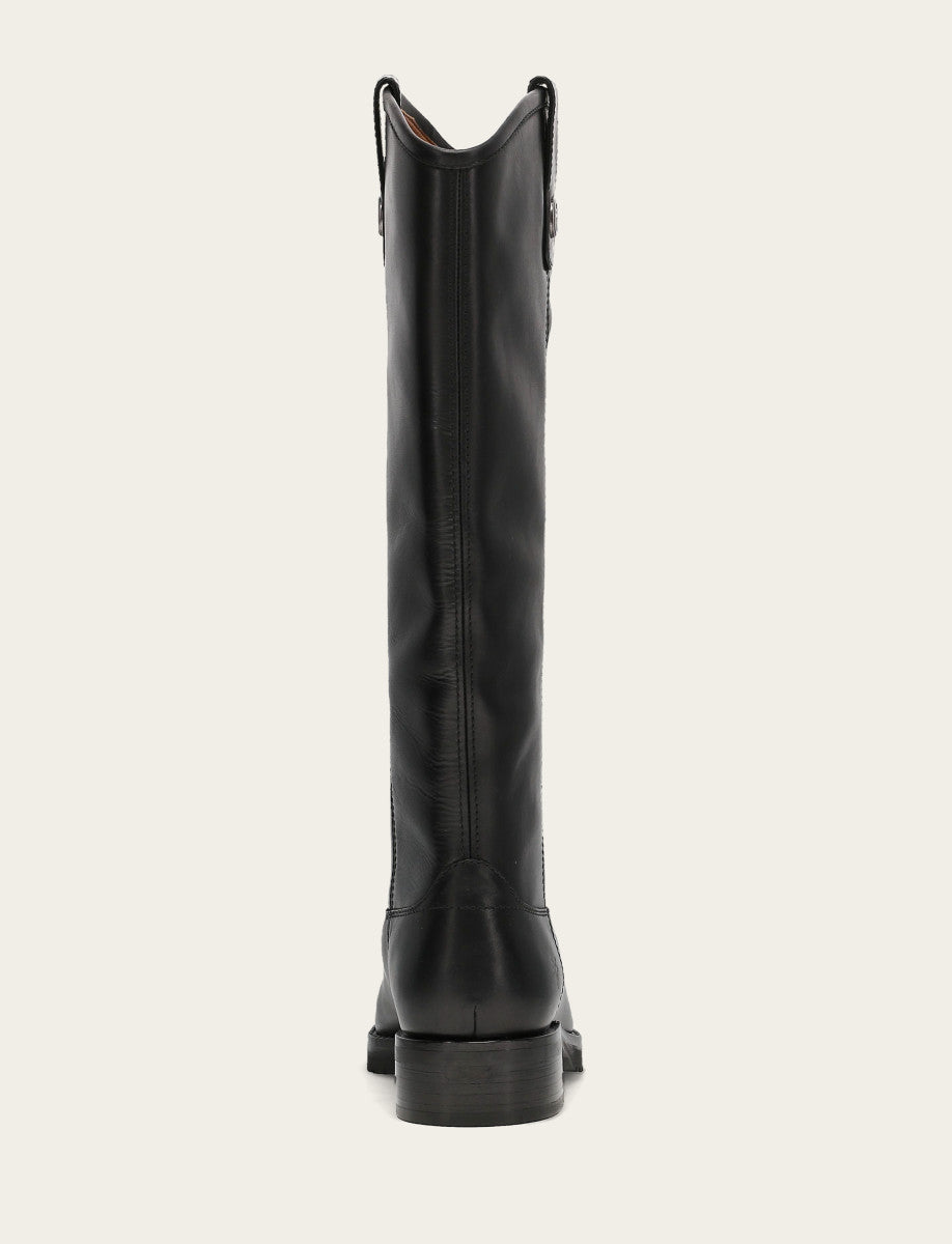 Women’s Black Wide Calf Melissa Lug Button Tall Boots | Frye