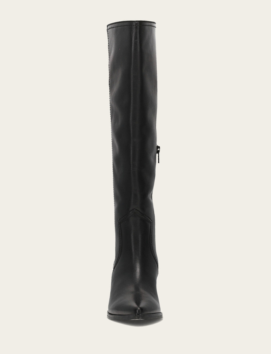 Women's Black Sadie Softy Tall Wide Calf Boot