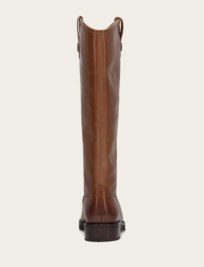 Women's Tan Melissa Lug Button Tall Boot