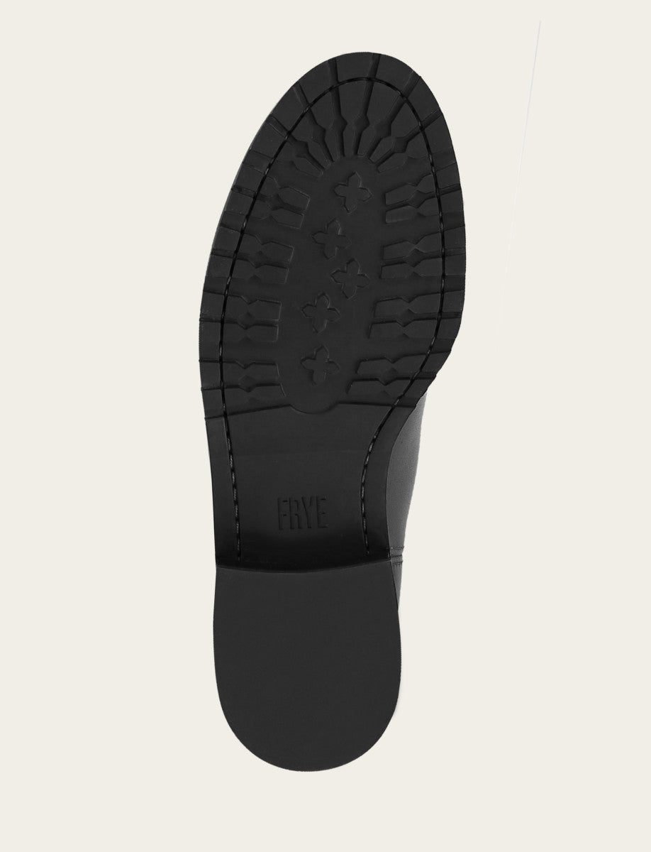 Women's Black Melissa Lug Button Tall Boot