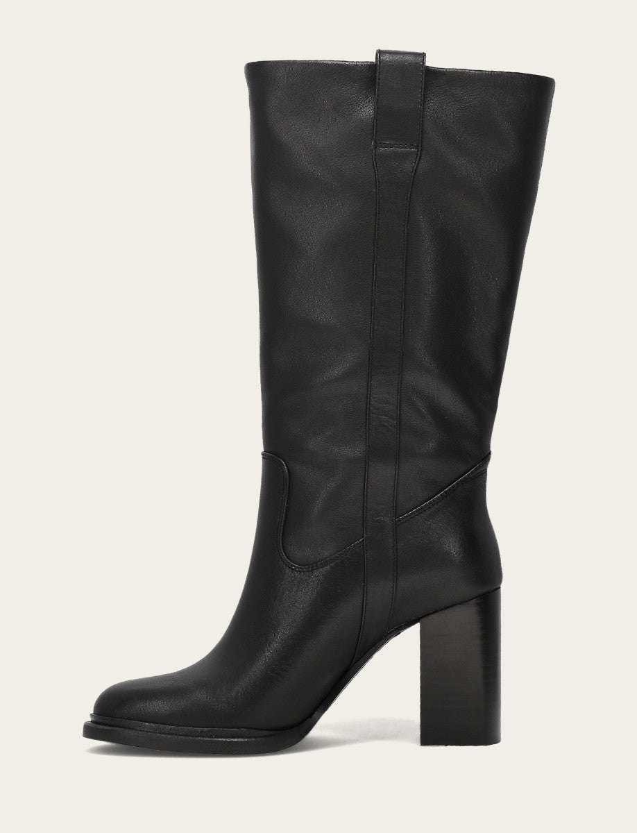 Women's Black Alex Slouchy Mid Boot