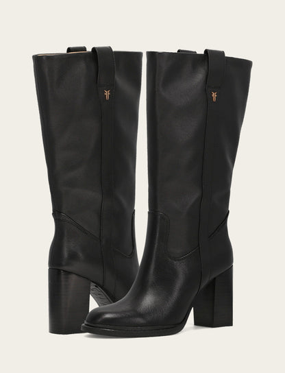 Women's Black Alex Slouchy Mid Boot