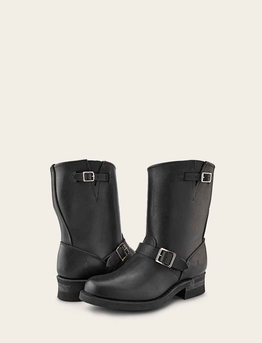 Women's Black Engineer 12R Boots