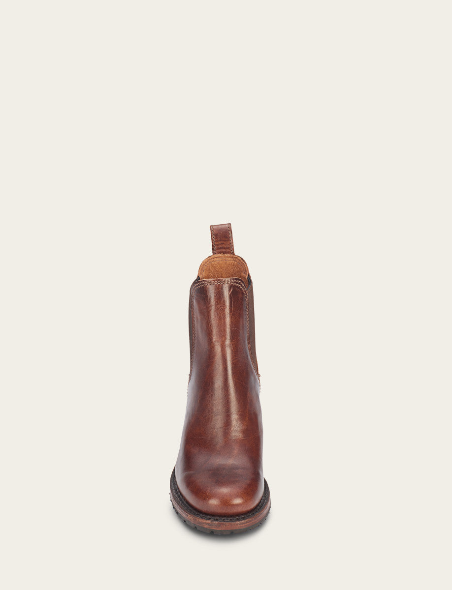 Women's Cognac Sabrina Chelsea Boots
