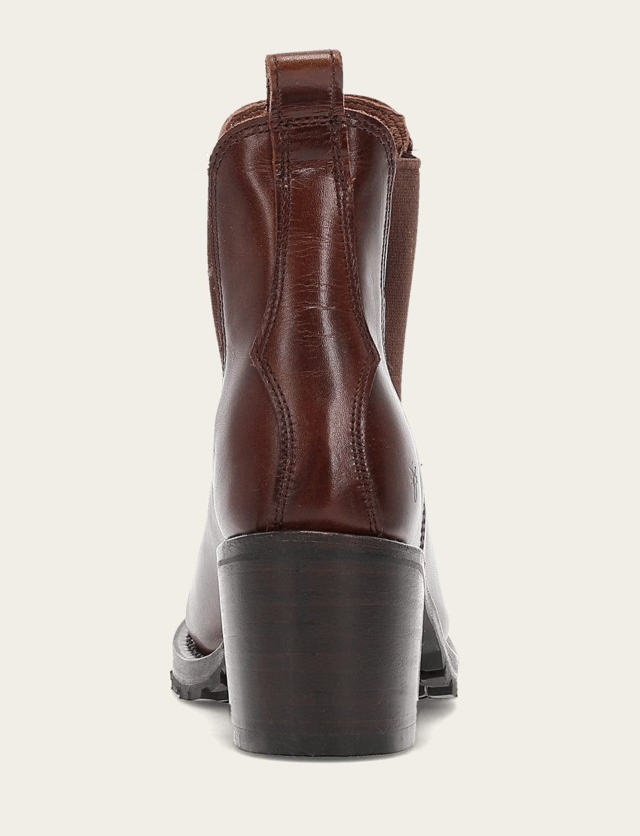 Women's Cognac Sabrina Chelsea Boots